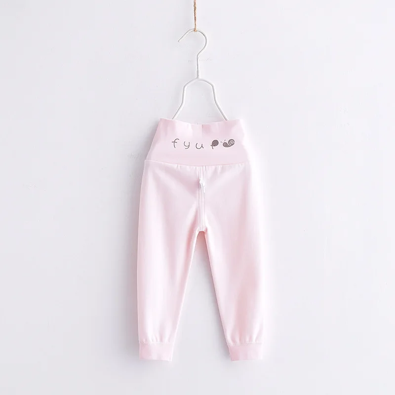 

18 Summer New Style Infants Small Pants Children Trousers Underwear High-waisted Pants Dual Crotch Cotton And Wool Bellyband