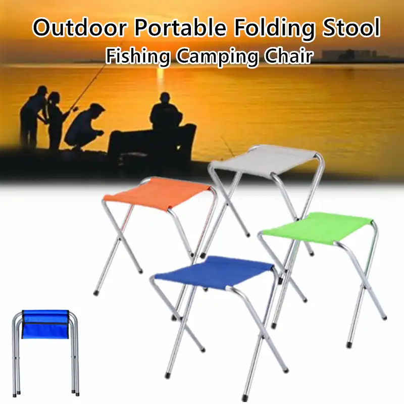 portable folding stool travel chair