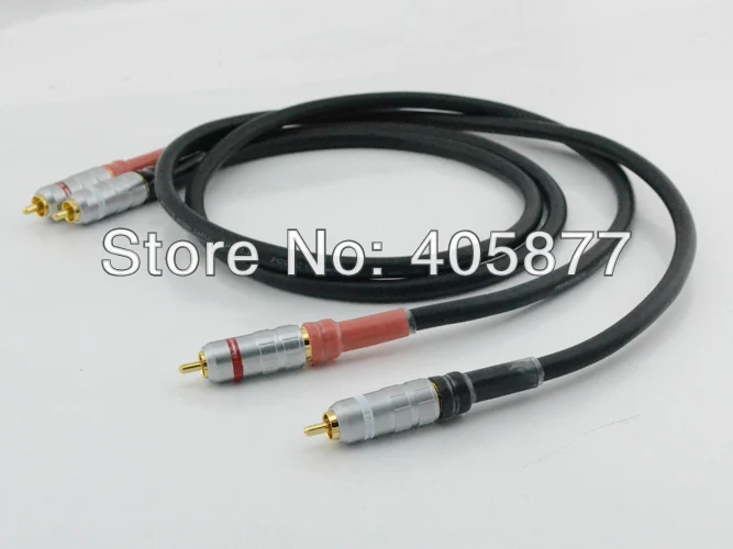 

U-P2.1 Interconnect cable 1.5M audio video RCA cable with CMC RCA plug cable