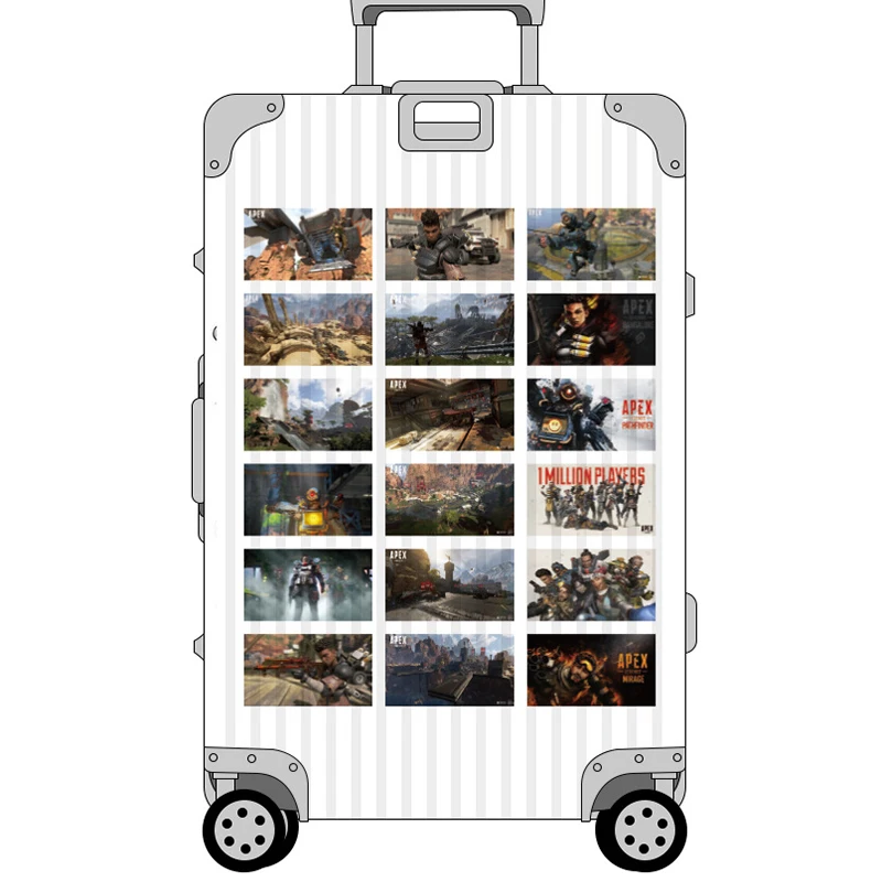 80 шт. игры APEX Legends мультфильм для детей милые аниме наклейки подарок ребенок Ноутбук наклейка для macbook alienware