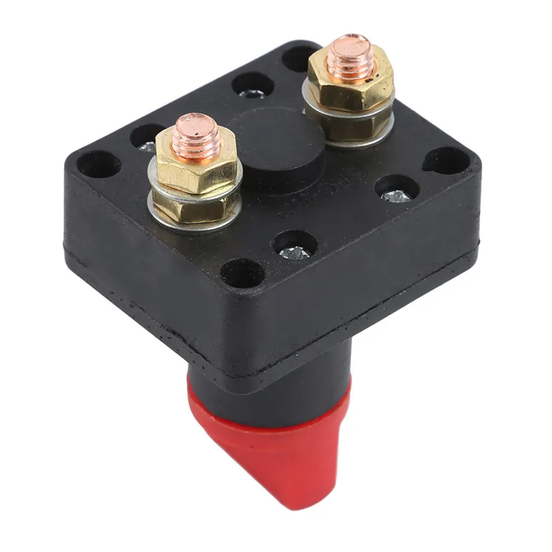 1 Pc 100A Battery Isolator Isolation Switch Disconnect Power Cut Off Kill Switches For RV Boat Car Truck Auto Yacht