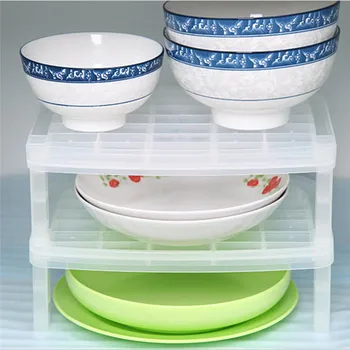 

Transparent Home Kitchen Vertical Dishes Rack Bowl Rack Cup Drain Rack Sink Shelf Household Kitchen Storage Tools