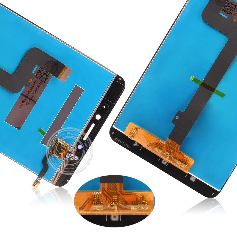 Srjtek 6,4" 1920x1080 ips дисплей для Xiaomi Mi MAX 2 lcd сенсорный экран Max2 Mi Max 2 lcd дигитайзер с рамкой запасные части