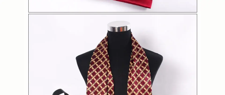 [BYSIFA] Черные, красные длинные шарфы для мужчин, модные аксессуары, мужской шарф из чистого шелка, зимний шарф с цветочным узором 160*26 см