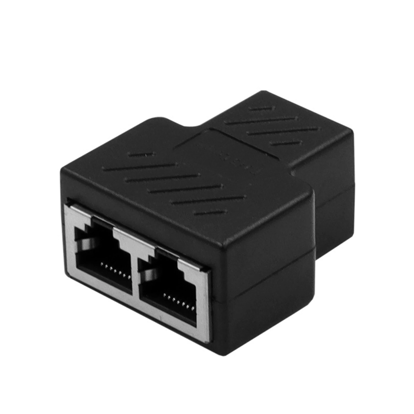 

1 to 2 Ways RJ45 Female Splitter LAN Ethernet Network Cable Double Connector Adapter Ports Coupler For Laptop Docking Stations