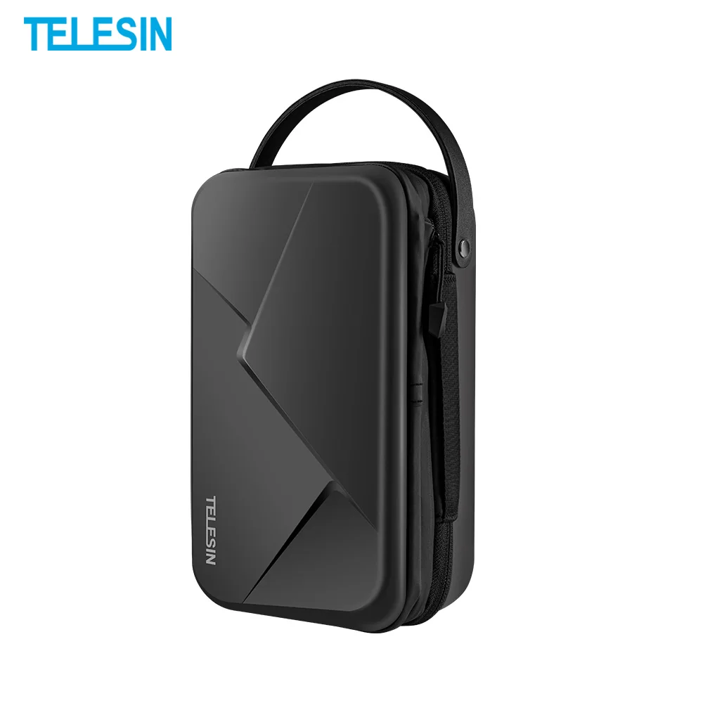 

TELESIN Multifunctional Expansion Storage Bag EVA Metaril Hard Case For Gopro Hero 8 7 6 5 DJI Osmo Action Camera Bag Accessorie