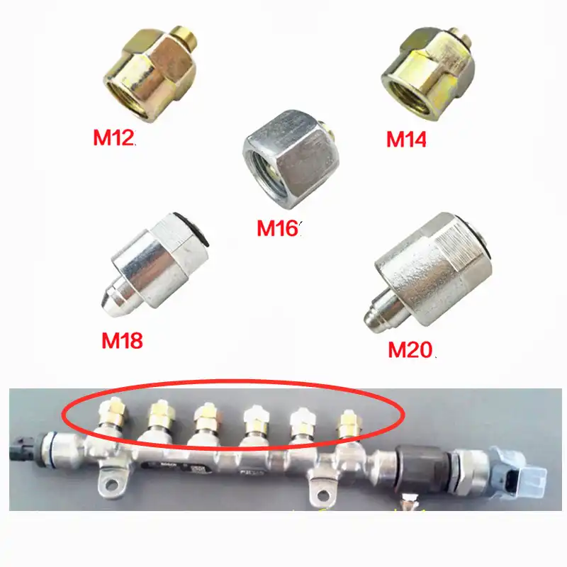 Common Rail Tube Pipe Plug M12 M14 M16 M18 M20, Common Rail Fuel