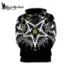 [You're My Secret] Gothic Women Hoodies Star Of David Hooded Ouija Board Pentagram Witchy Sweatshirt Top Female Streetwear Hoody ► Photo 2/3