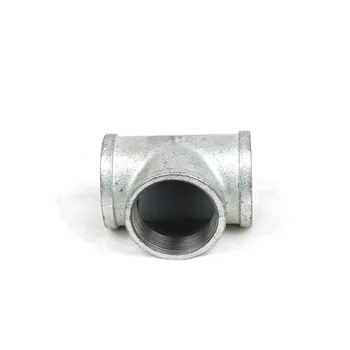 

Hot Galvanized Malleable Iron Threaded T-connector Elbow Plumbing Firefighting Pipe Fitting Threaded Elbow