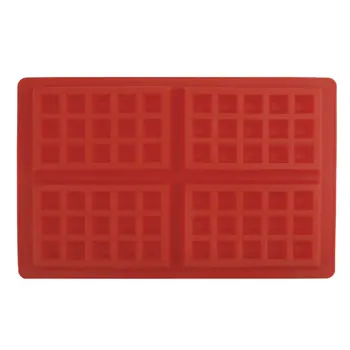 

Eco-Friendly Safety 4-Cavity Waffles Cake Chocolate Pan Silicone Mold Baking Mould Bakeware Kitchen Baking & Pastry Tools