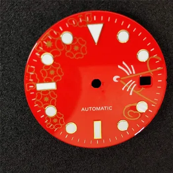 

Replacement 29MM Red Watch Dial for ETA 2824-2/ 2836 For Seagull 2824/ 2836 For Citizen 8215/ 8200/ 8205 Series Watch Movement