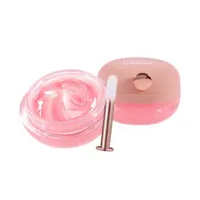 Спальный губ мембрана увлажняющий разглаживает мелкие морщинки ярче губы Цвет маска для губ с кисточкой