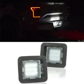 

White License Plate Light Super bright Car SMD LED Smoke For Ford F150 2015-2018