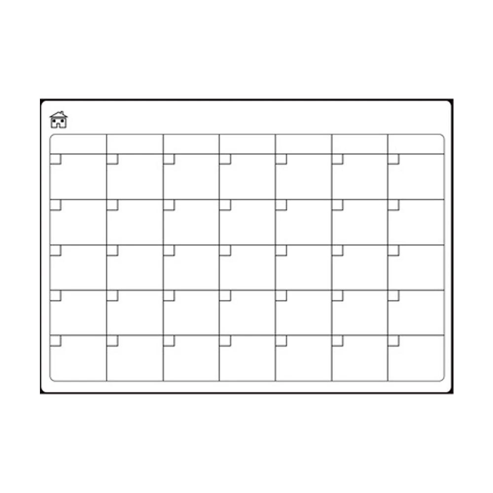 SOLEDI пластиковая доска, наклейка на холодильник, прочная многоразовая магнитная доска с календарем, долговечный магнит на холодильник