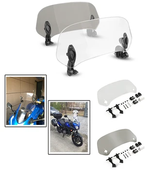 

General adjustable clip pc plastic Windscreens/Wind Deflectors Diversion platefor motorcycles FOR DUCATI Multistrada 1260S