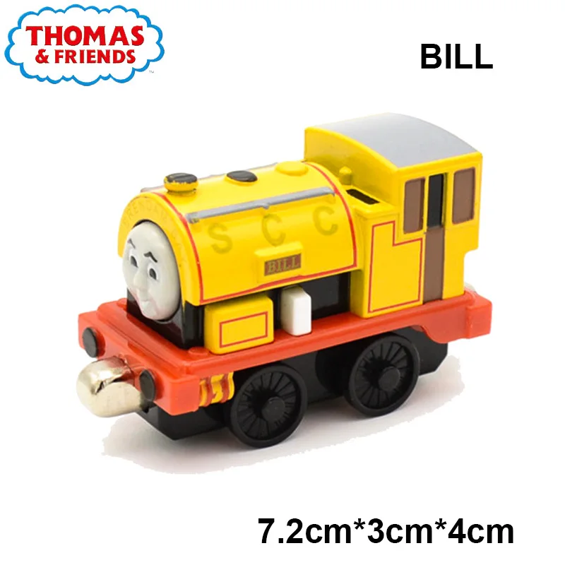 lego cars Original 1:43 Thomas and Friends Diecast Magnetic Alloy Train Murdoch Bertie Connor Hiro Duck Locomotive Model Toys Boy Gift fisher price car Diecasts & Toy Vehicles