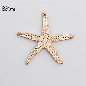 

BoYuTe (20 Pieces/Lot) Metal Alloy 30MM Big Starfish Materials Vintage Style Diy Hair Ttiara Hair Accessories Parts