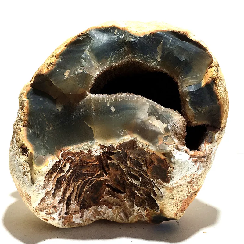 

Natural Agate geode QUARTZ Crystal Cluster Specimen Stone and craft reiki healing DecorativE