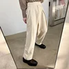 MIXCUBIC 2022 summer Korean style wild high waist wide leg pants men casual loose wide leg pants for men trousera,size M-XL ► Photo 1/3