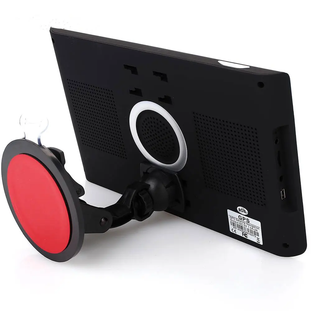  Vehemo 9 Inch HD GPS Navigator GPS Navigator System Turn-By-Turn Richtungen für Fahrer Warnt GPS Na