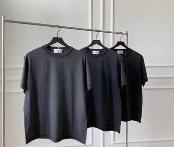 

Askyurself Inside Out Vintage T Shirt Men Women 1:1 High Quality Washed Do Old Dye Askyurself Top Tees