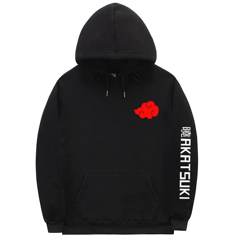 Japanese Streetwear Hoodie Anime Akatsuki Member Hoodies Hip Hop Pullover Sweatshirt Sudadera Hombre Harajuku Hoodie Hoodies Sweatshirts Aliexpress