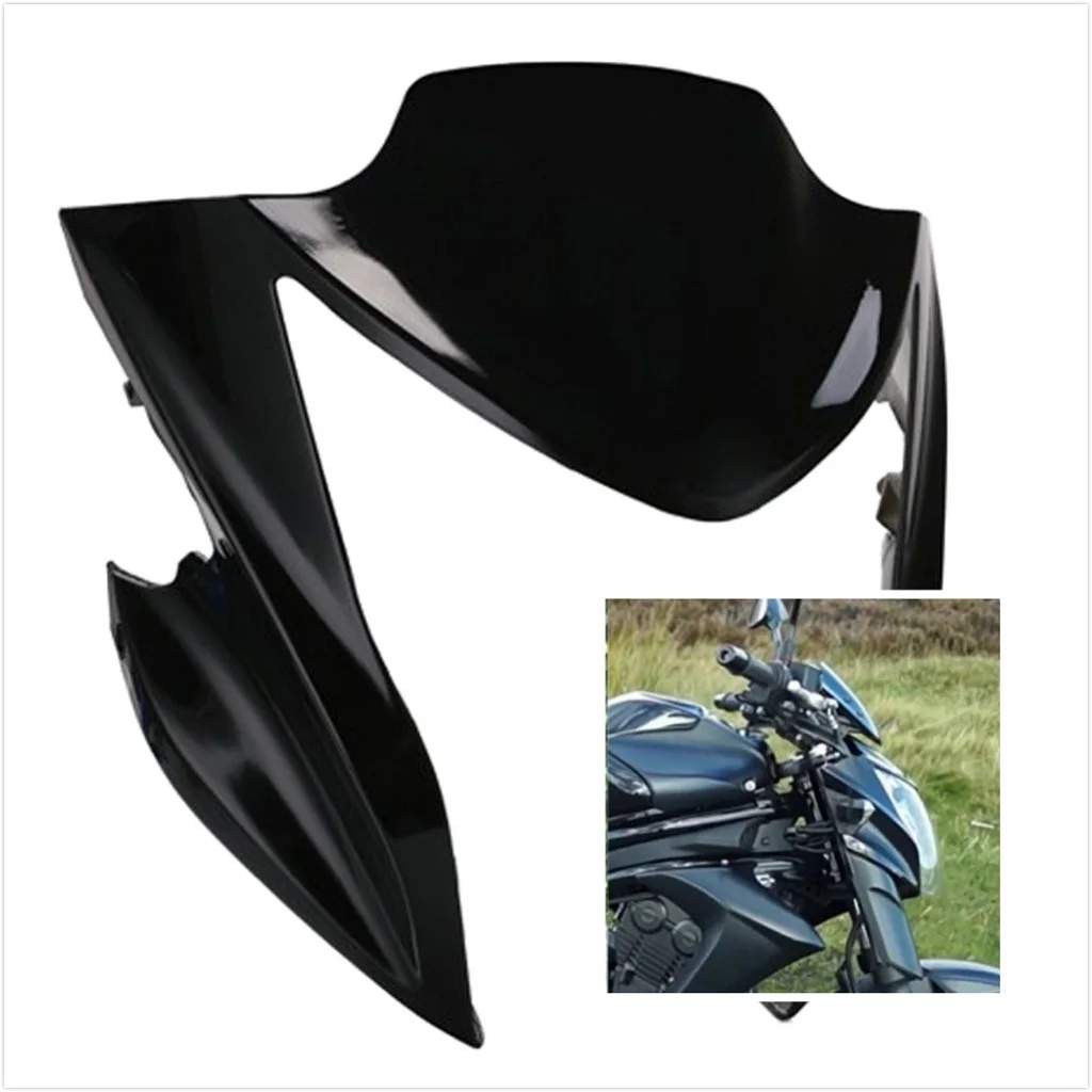 Внутренний обтекатель мотоцикла Опорные кронштейны для Kawasaki ER6N 2012-, черный
