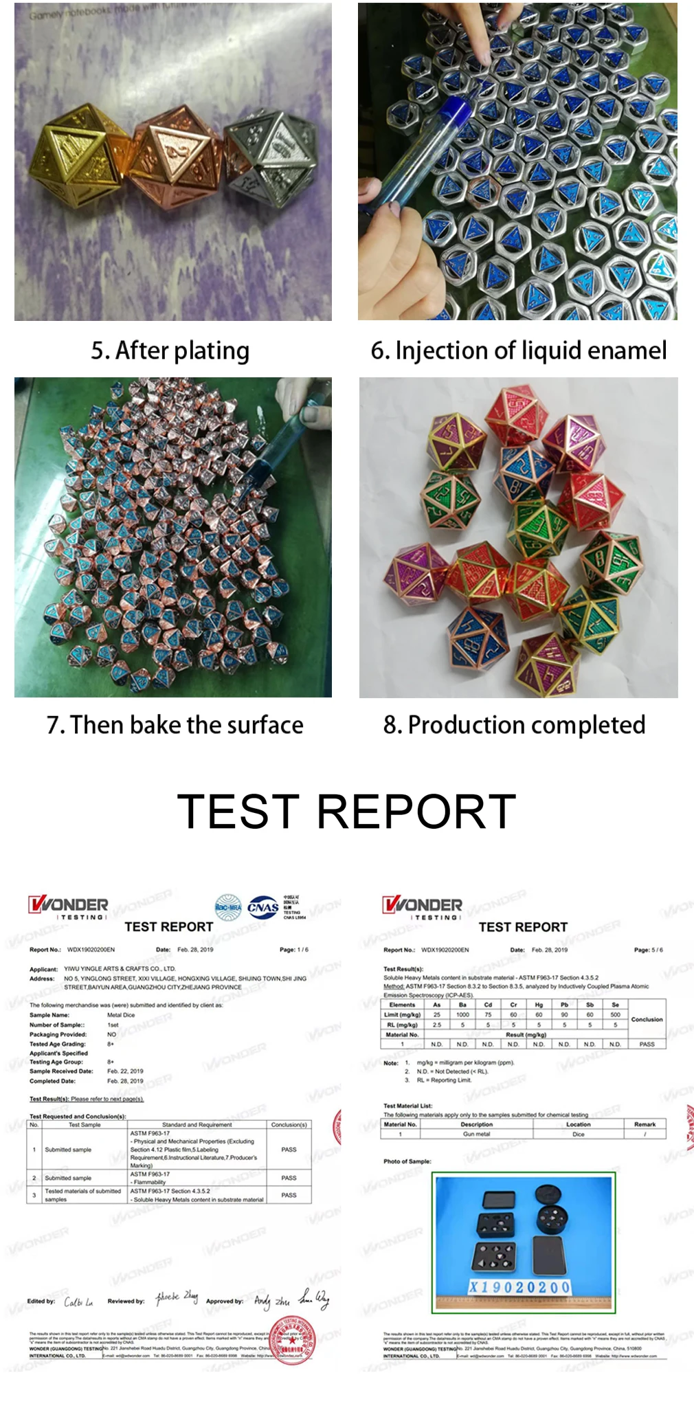 Chengshuo игральные кости DND Подземелья и Драконы настольная игра распродажа продвижение многогранные металлические кубики цинковый сплав числовое сочетание игральные кости