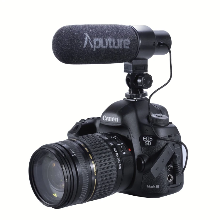 Aputure v-mic D1 микрофон профессиональный конденсаторный микрофон Микрофон для Canon Nikon sony DSLR камера студия записи