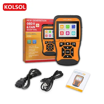 

KOLSOL NEW Generation KS501 OBDII & EOBD Scan Tool for Universal Vehicles Automotive Scanner Diagnostic Tool