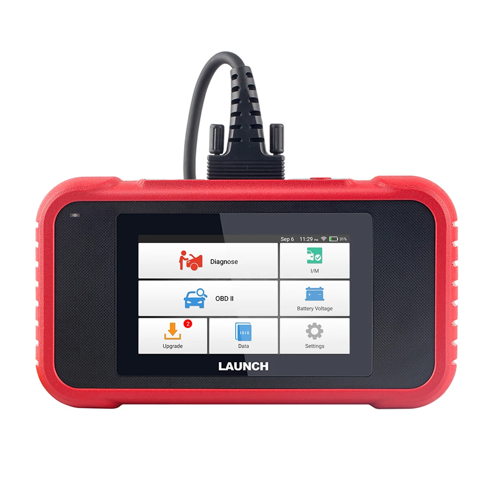 Launch CRP123E OBD2 считыватель кодов obd2 диагностическая Поддержка двигателя/ABS подушка безопасности/SRS/тест передачи Пожизненное бесплатное обновление OBD OBDII