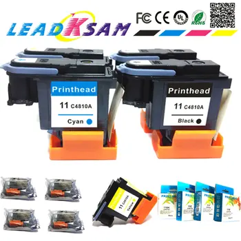 

LKS 4pack C4810A C4811A C4812A C4813A Print head Printhead for HP 11 hp11 70 100 110 111 120 500 510 500PS 800 815 820 printhead