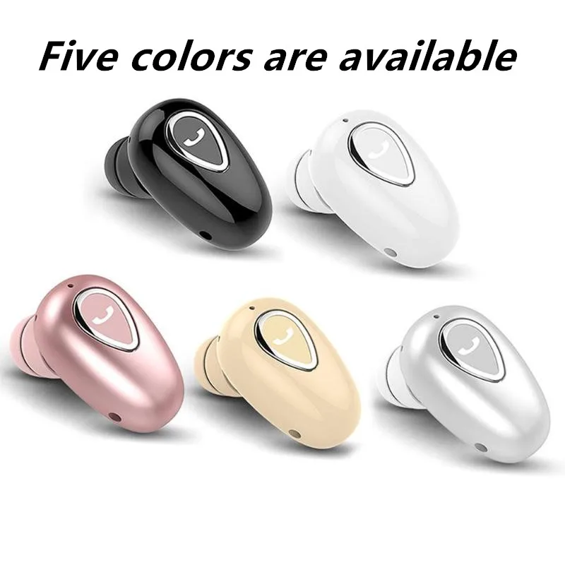 YX01 Мини Bluetooth наушники, скрытые наушники в ухо, гарнитура с микрофоном, стерео, Спортивная Bluetooth гарнитура для Android, для IOS телефонов