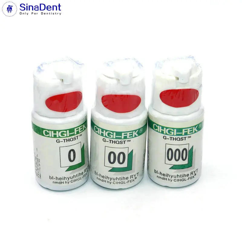 Best Buy Dental-Material Cord Gingival Retraction Cotton Green 3pcs Gum-Line Knitted KJn88obdg