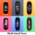 Глобальная Версия Xiaomi Mi Band 6 AMOLED Screen Blood Oxygen Fitness Traker Heart Rate 5ATM Waterproof Smart Band 5 Color Bracelet