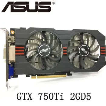 

ASUS GTX 750 Ti 2GB 128Bit GDDR5 Video Cards for nVIDIA Geforce GTX 750Ti VGA Cards GTX750TI Used Graphics Card
