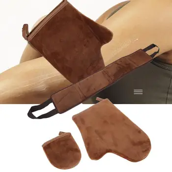 

3pcs / set Back Tanning Applicator Tanning Cream Lotion Mousse Oil Application Gloves Bath Shower Accessory