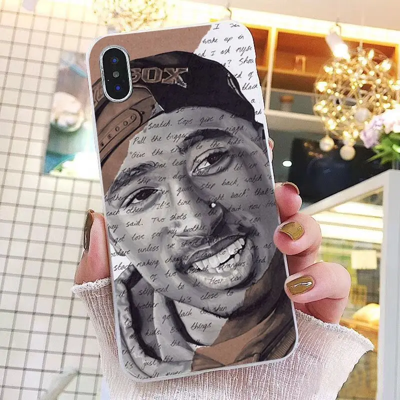 A13 Babaite 2Pac Tupac Amaru Shakur Biggie чехол для телефона для iPhone XR 11 Pro Max XS MAX 8 7 6 6S Plus X 5 5S SE - Цвет: A13