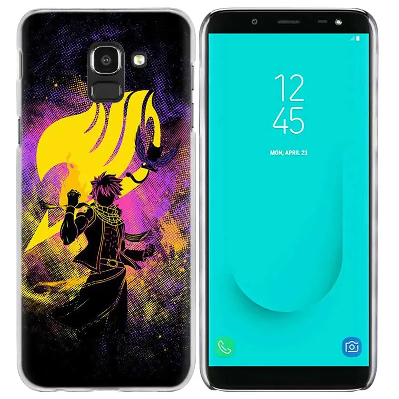 Аниме Манга сказка логотип Чехол для samsung Galaxy A50 A80 A70 A60 A40 A30 A20 A20e A10 A9 A7 A6 Note 8, 9, 10, плюс 5G