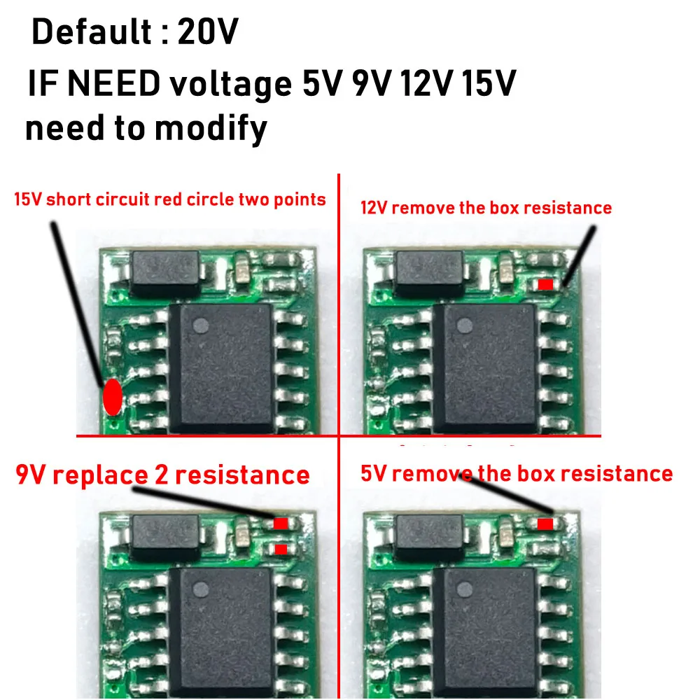 Dykb 100 ワット 5a Usb Type Cデコイpd 2 0 3 0 オス 5v 12v 15v v Dcトリガーアダプタケーブル充電モジュールemarkerチップ Battery Accessories Aliexpress