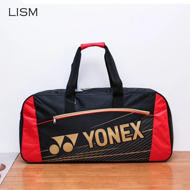 

Tennis Bag Super Capacity Badminton Racket Bags Durable Sports Accessories Racket Bag Multi-layer Racquet Handbag Badminton Bag