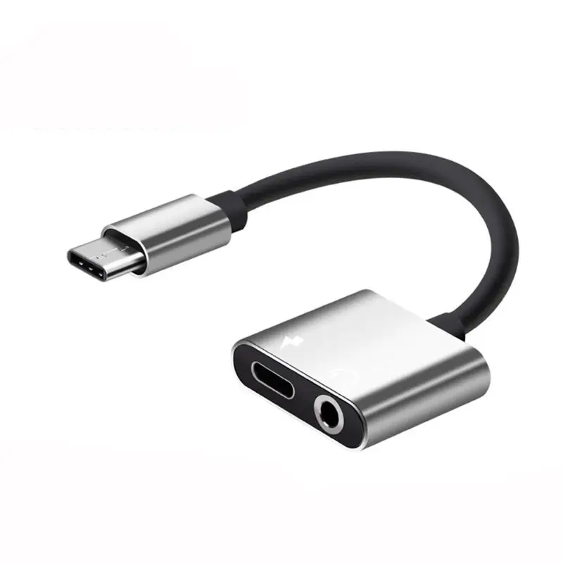 Type-C адаптер Aux адаптер для наушников Usb c до 3,5 мм адаптер для наушников
