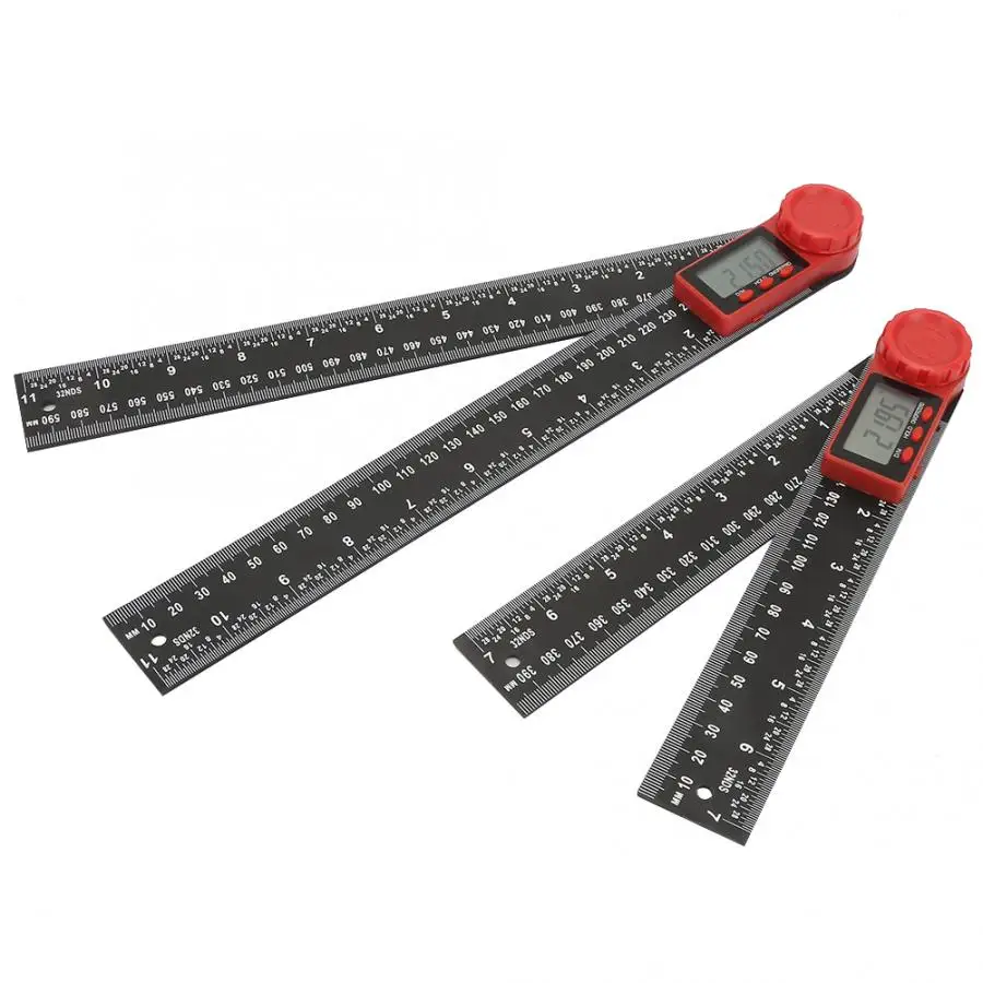 

High Accuracy 360 Degrees Stainless Steel Digital Instrument Angle Inclinometer Measuring Tool Protractor