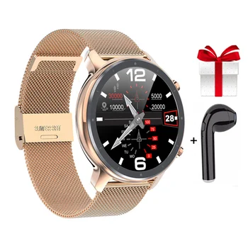 

Original Smartwatch L11+Earphone Men's Smart Watch Full Touch Wearable Device IP68 Waterproof ECG Heart Rate Monitor Clock VS L8