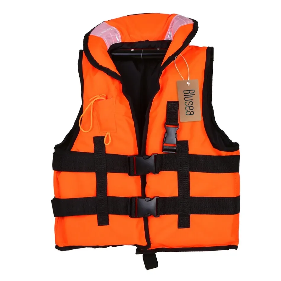 Blusea Children Life Jacket Vest Kayaking Boating Swimming Safety Jacket Waistcoat 77lbs Capacity for Kids - Цвет: Style B