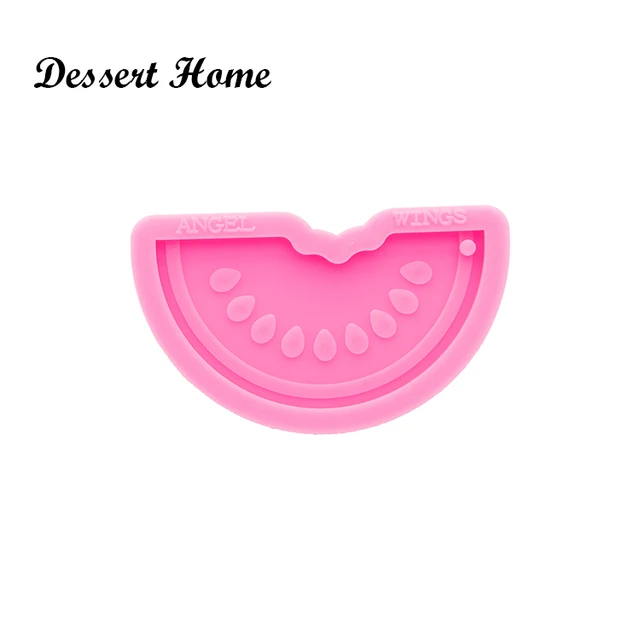 Dy0534 Fényes Gyanta Görögdinnye Öntőformák, Penész A Kulcstartóhoz, Szilikon Formák Barkácsolás Ékszerek Készítése, Agyag - Image 3