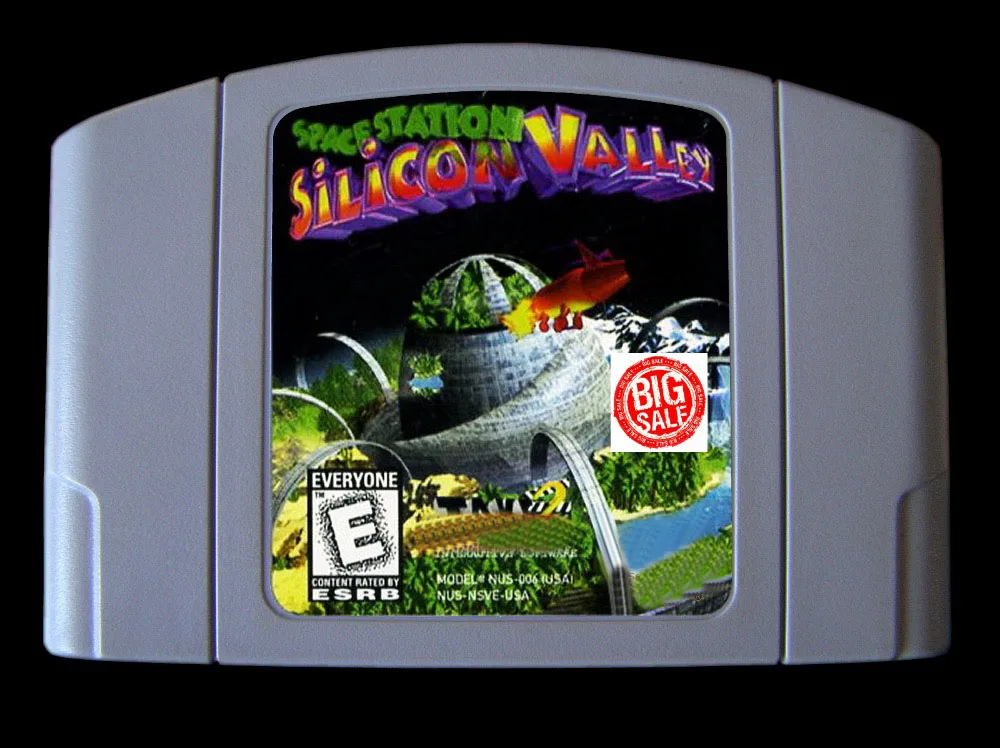 64-битная игра ** космическая станция Silicon Valley (версия США!)