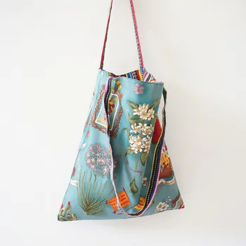 

Little Paris New Arrival Handmade Retro Time Cloth Bag Handbags Canvas Bag Crossbody Bag Women Kor Purs Women Bag Weekend Bag