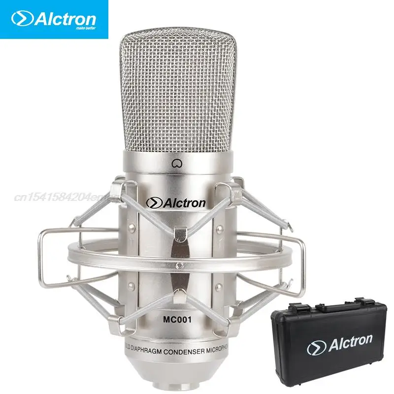 Профессиональный студийный микрофон Alctron MC001 с большой диафрагмой полевой