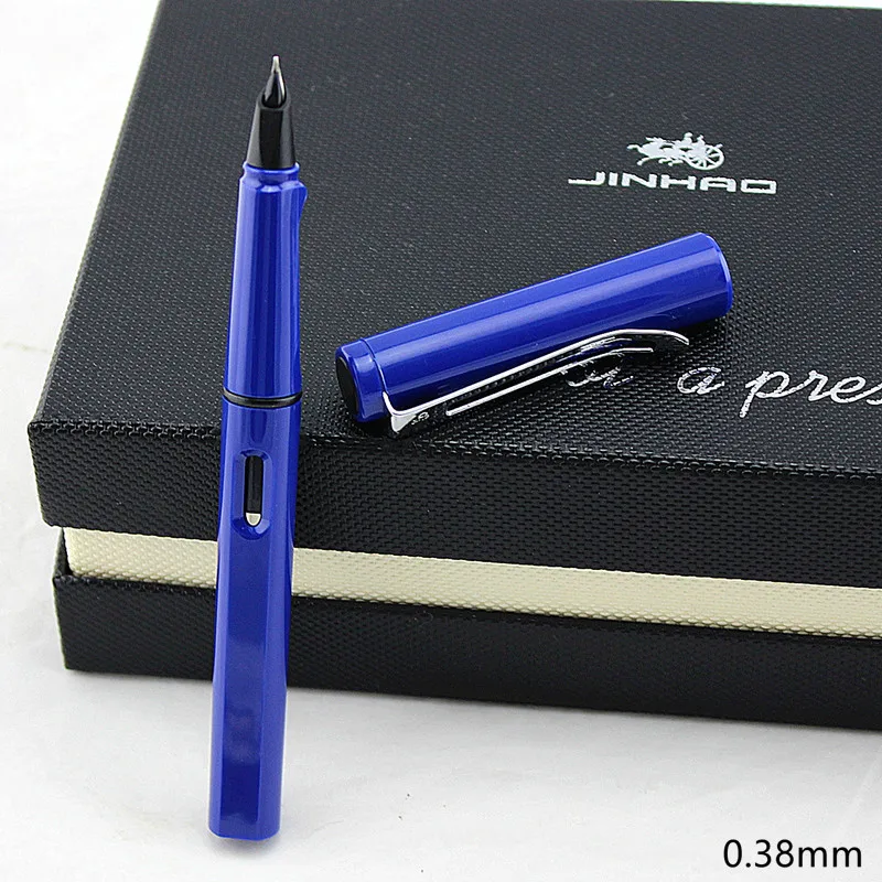 Jinhao 0,38/0,5 мм Положительные ручки 30 мл бутылочные стеклянные чернила Sac авторучки для детей письма школы офисные принадлежности канцелярские принадлежности